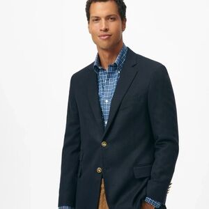 Brooks Brothers Golden Fleece Loro Piana Blazer Navy 42L Blazer